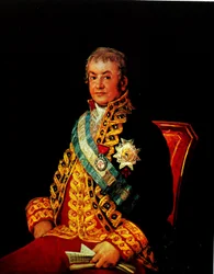 Porträt des Justizministers José Antonio Marqués Caballero